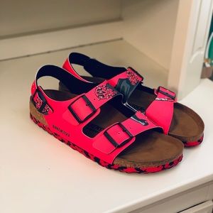 NEW BIRKENSTOCKS STAR WARS RED 42